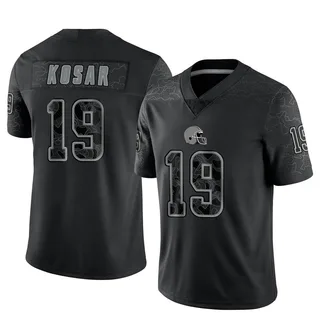 Limited Women's Bernie Kosar Brown Home Jersey - #19 Football Cleveland  Browns 100th Season Vapor Untouchable Size S