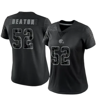 Youth Dawson Deaton Cleveland Browns Legend Inverted Silver Jersey