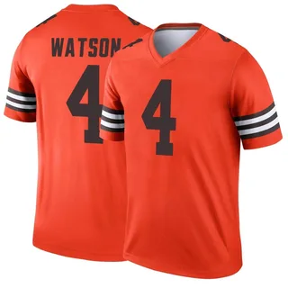 Men's Nike Deshaun Watson Brown Cleveland Browns Game Jersey Size: Small