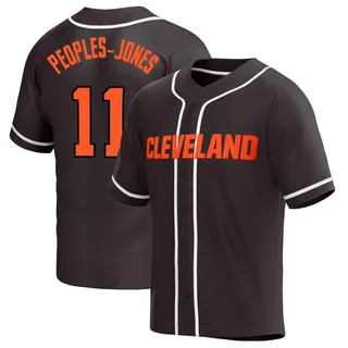 Men's Cleveland Browns Donovan Peoples-Jones Nike Brown Team Game Jersey