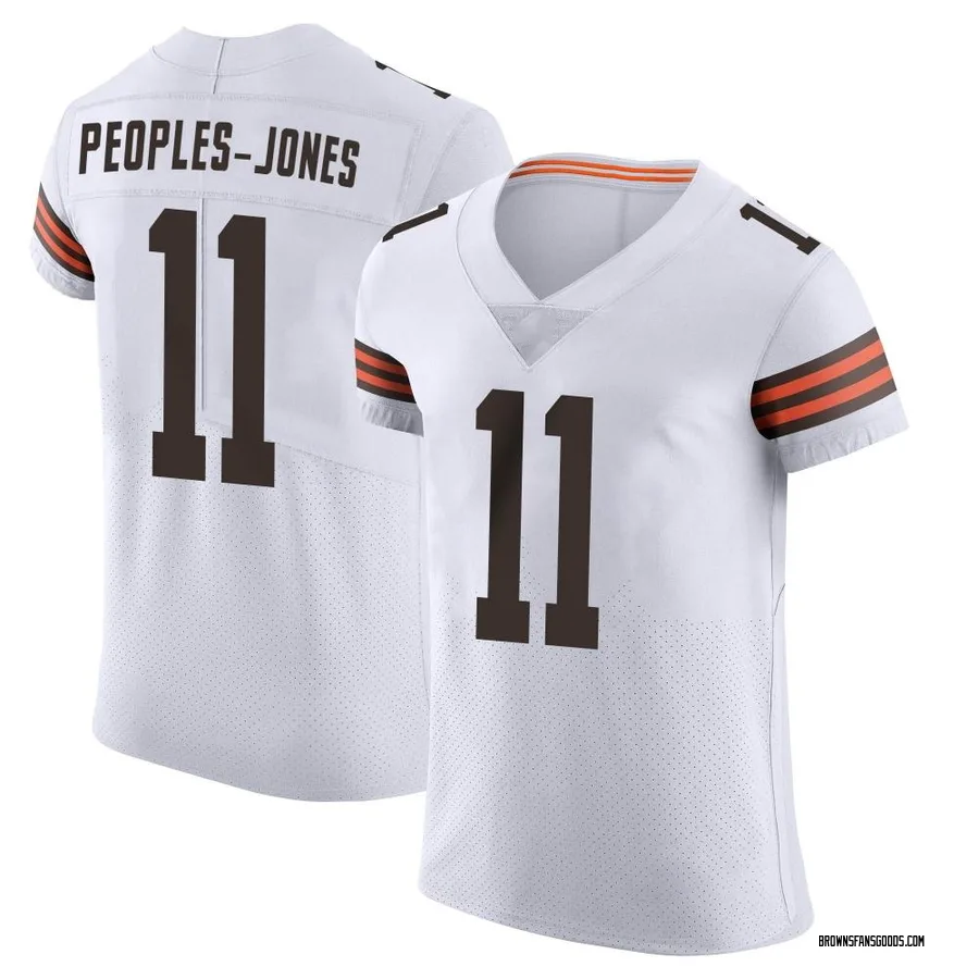 Alex Leatherwood Men's Nike Brown Cleveland Browns Vapor Elite Custom Jersey