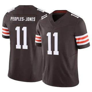 Men's Cleveland Browns Donovan Peoples-Jones Nike Brown Team Game Jersey