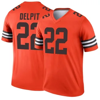 Men's Nike Grant Delpit Brown Cleveland Browns Player Game Jersey