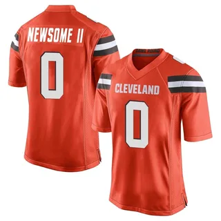 Greg Newsome II Signed Cleveland Browns Jersey (JSA COA) 2021 1sr Roun –