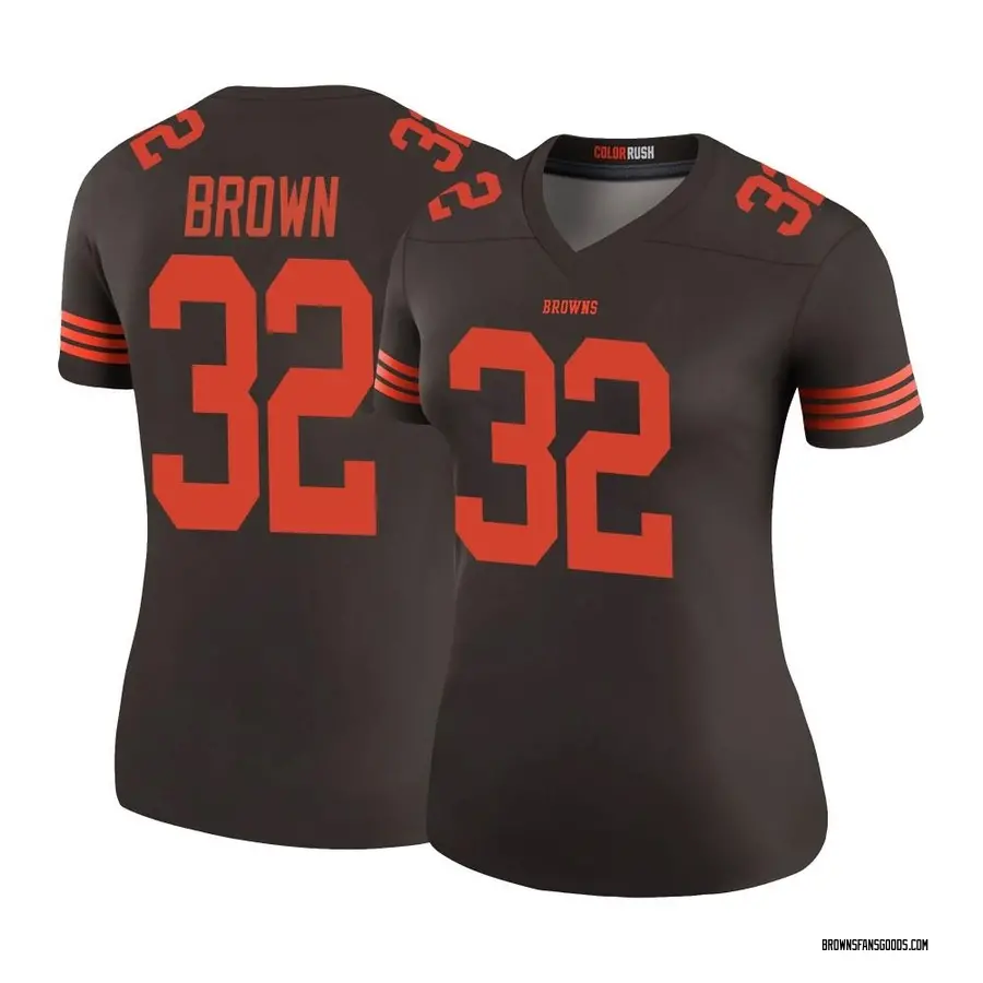 Jim Brown Cleveland Browns Women's 