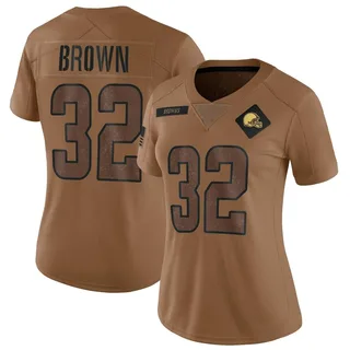 Jim Brown Cleveland Browns Baseball Jersey - BTF Store