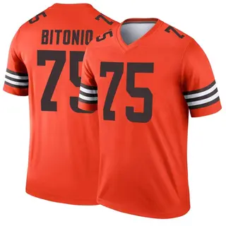 Nike Cleveland Browns No75 Joel Bitonio Camo Youth Stitched NFL Limited 2019 Salute to Service Jersey