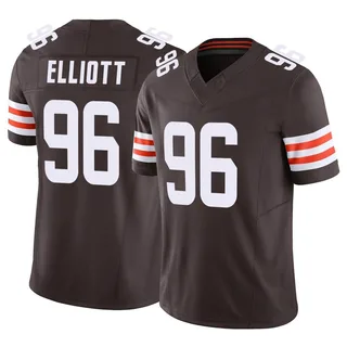 Men's Nike Jordan Elliott Brown Cleveland Browns Game Jersey