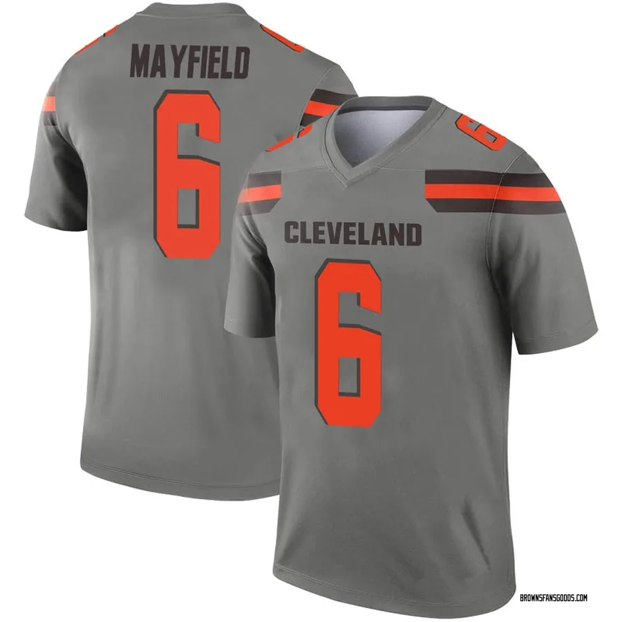 NFL_Jerseys Jersey Cleveland''Browns''Men #6 Baker Mayfield 13 Odell Beckham  Jr. ''NFL''Limited Football Jersey 