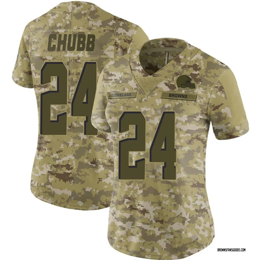 nick chubb salute to service jersey