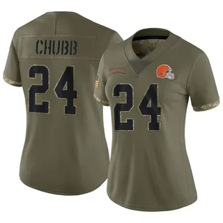 Nick Chubb Cleveland Browns Nike Women's Game Jersey - Brown